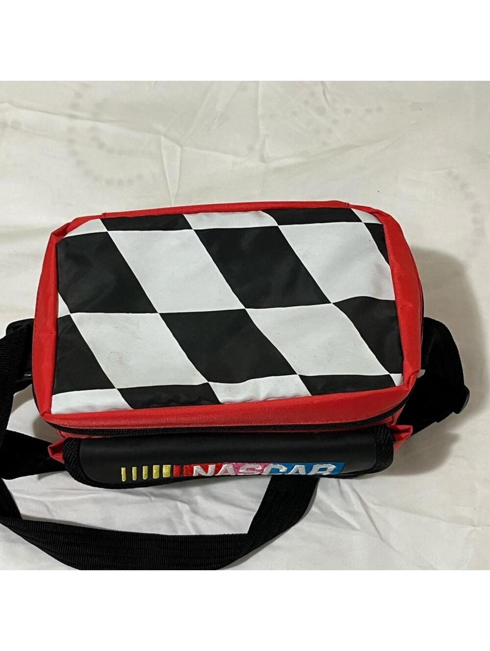 NASCAR Red and Black Insulated Lunch Bag - Picture 5 of 7